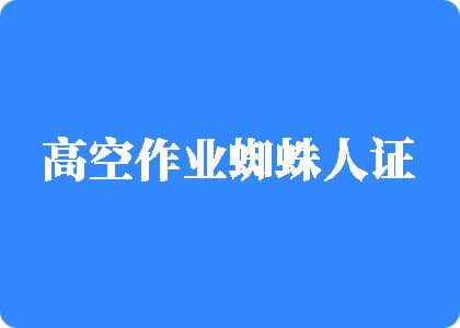 看国产大鸡巴操美女骚逼逼高空作业蜘蛛人证